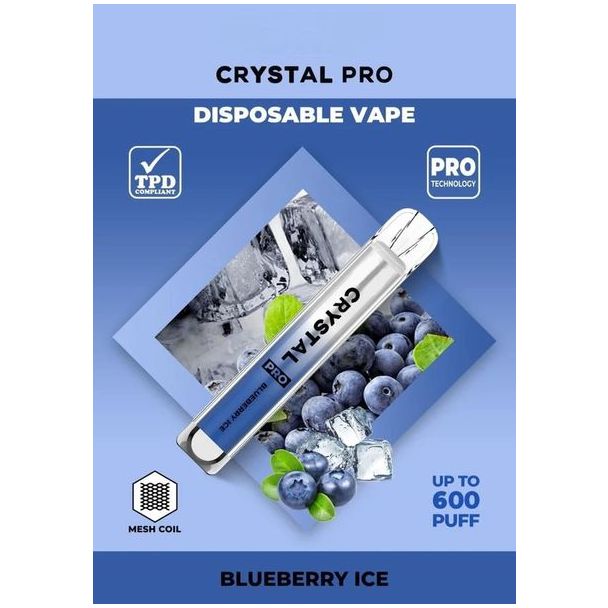 Crystal Pro Bar 600 Disposable Vape - 20mg