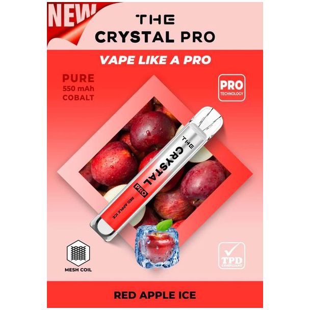 Crystal Pro Bar 600 Disposable Vape - 20mg