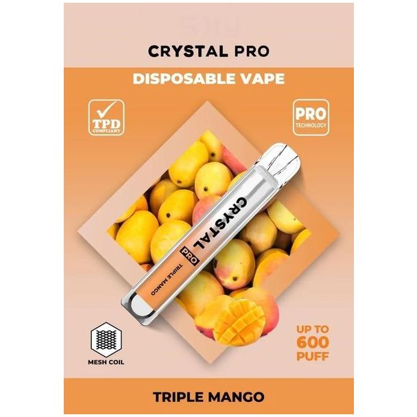 Crystal Pro Bar 600 Disposable Vape - 20mg