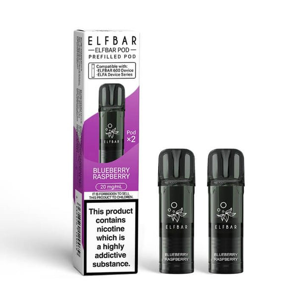 ELFBAR 600 Prefilled Replacement Pods - 2PK