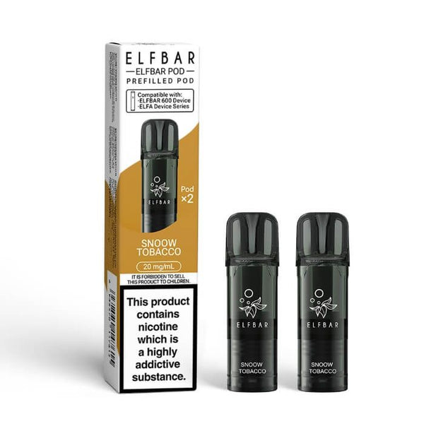 ELFBAR 600 Prefilled Replacement Pods - 2PK