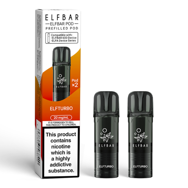 ELFBAR 600 Prefilled Replacement Pods - 2PK