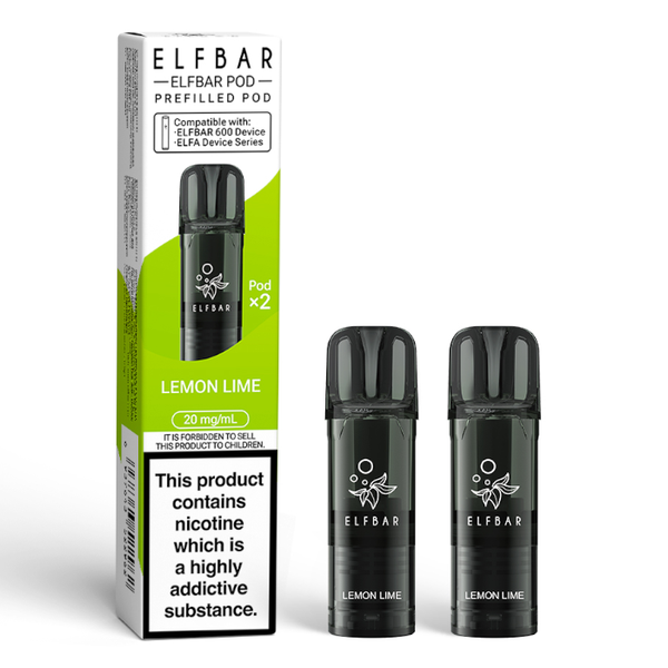 ELFBAR 600 Prefilled Replacement Pods - 2PK