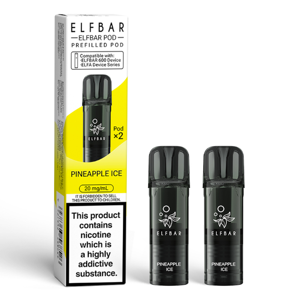 ELFBAR 600 Prefilled Replacement Pods - 2PK