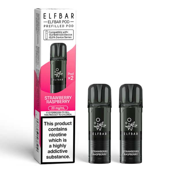 ELFBAR 600 Prefilled Replacement Pods - 2PK