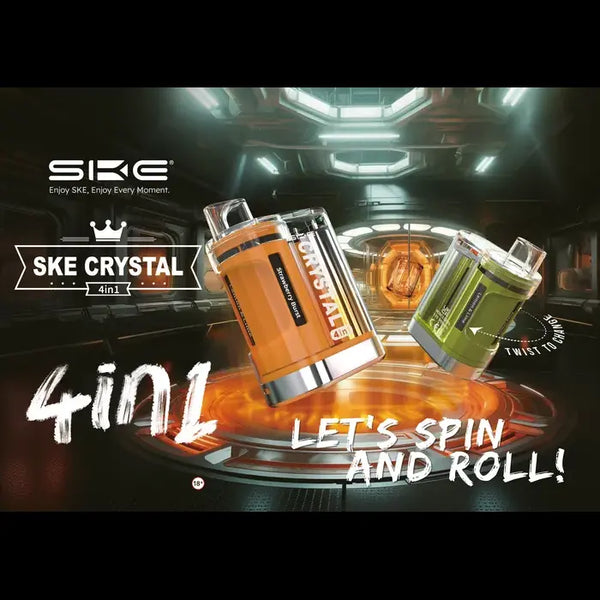 SKE Crystal 2400 - 4 in 1 Disposable Vape - 20mg