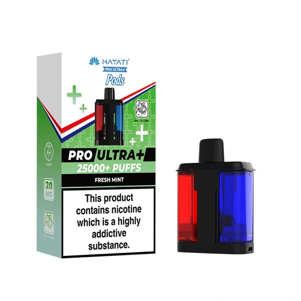 Hayati Pro Ultra Plus 25000 Refill / Replacement Pods