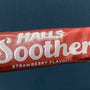 Halls Soothers Strawberry Lozenges Roll 45g
