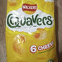 Walkers Quavers Cheese 6pk