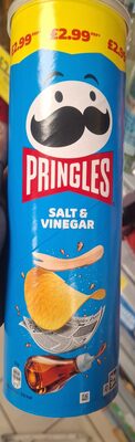 Pringles Salt & Vinegar 165g PMP£2.99