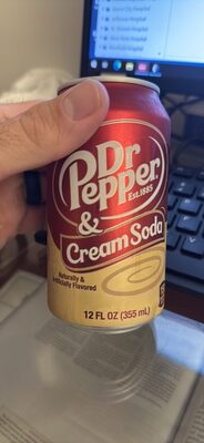 DR Pepper Cream Soda Can 355ml
