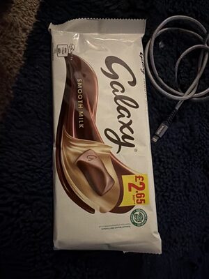 Galaxy Smooth Milk Chocolate Bar Large Block 180g £2.65 PMP