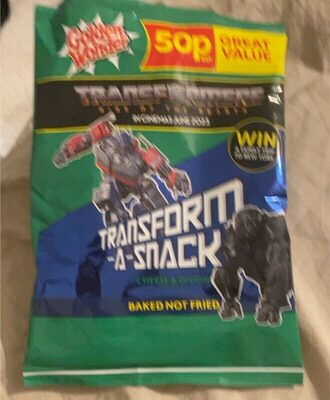 Golden Wonder Transform-A-Snack Cheese & Onion Flavour Snacks 27g