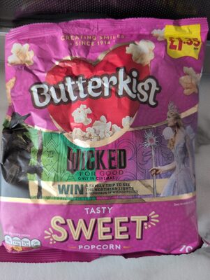 Butterkist Sweet Popcorn 70g PM£1.35