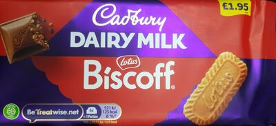 Cadbury Dairy Milk Biscoff Chocolate Bar PMP 195P 95g