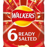 Walkers Ready Salted 6x25g