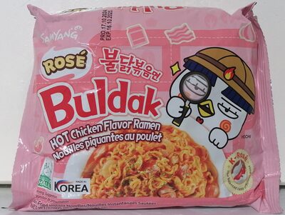 Buldak Hot Chicken Ramen Noodles Carbonara Flavour 130g