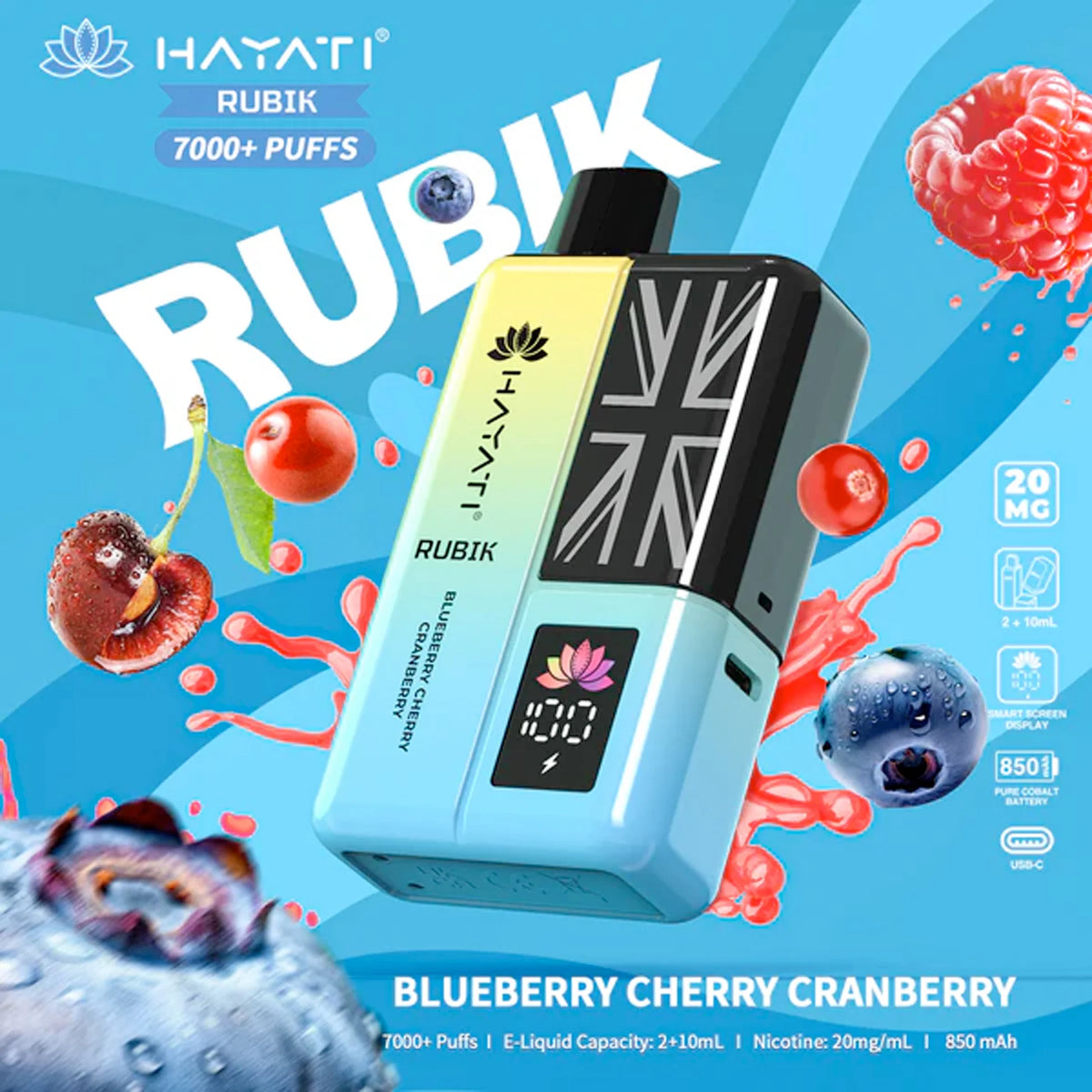 Hayati Rubik 7000 Pod Vape Kit