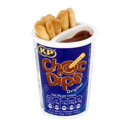 KP Choc Dips Original 28g