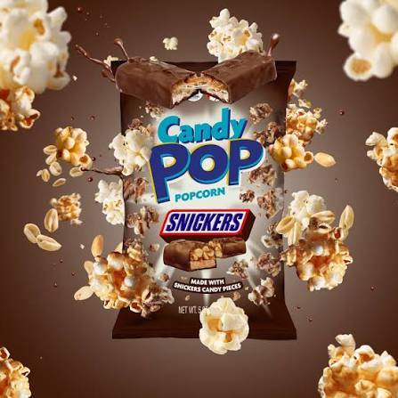 Candy Pop Corns Snickers 149g