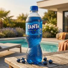 American Fanta Blueberry 500ml Bottle