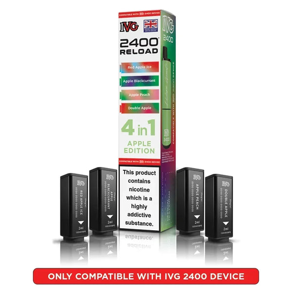 IVG 2400 Reload Edition Pods (4 Pods)
