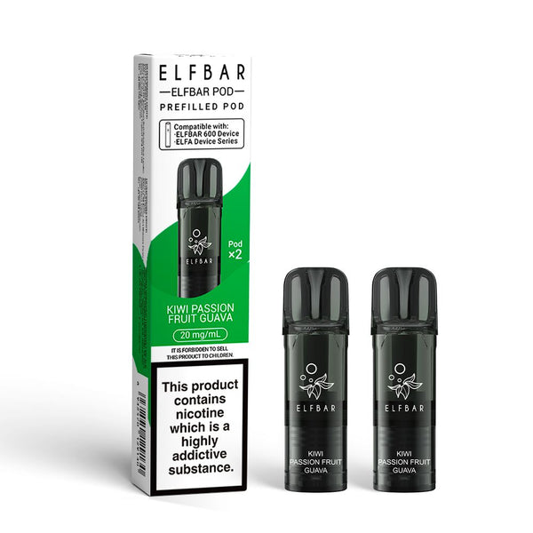 ELFBAR 600 Prefilled Replacement Pods - 2PK
