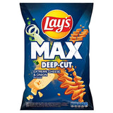 Lays Max Deep Cut Cheese & Onion 120g