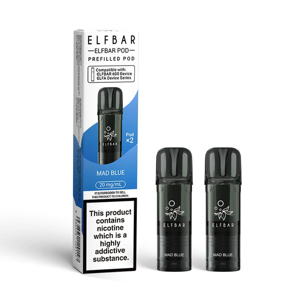 ELFBAR 600 Prefilled Replacement Pods - 2PK