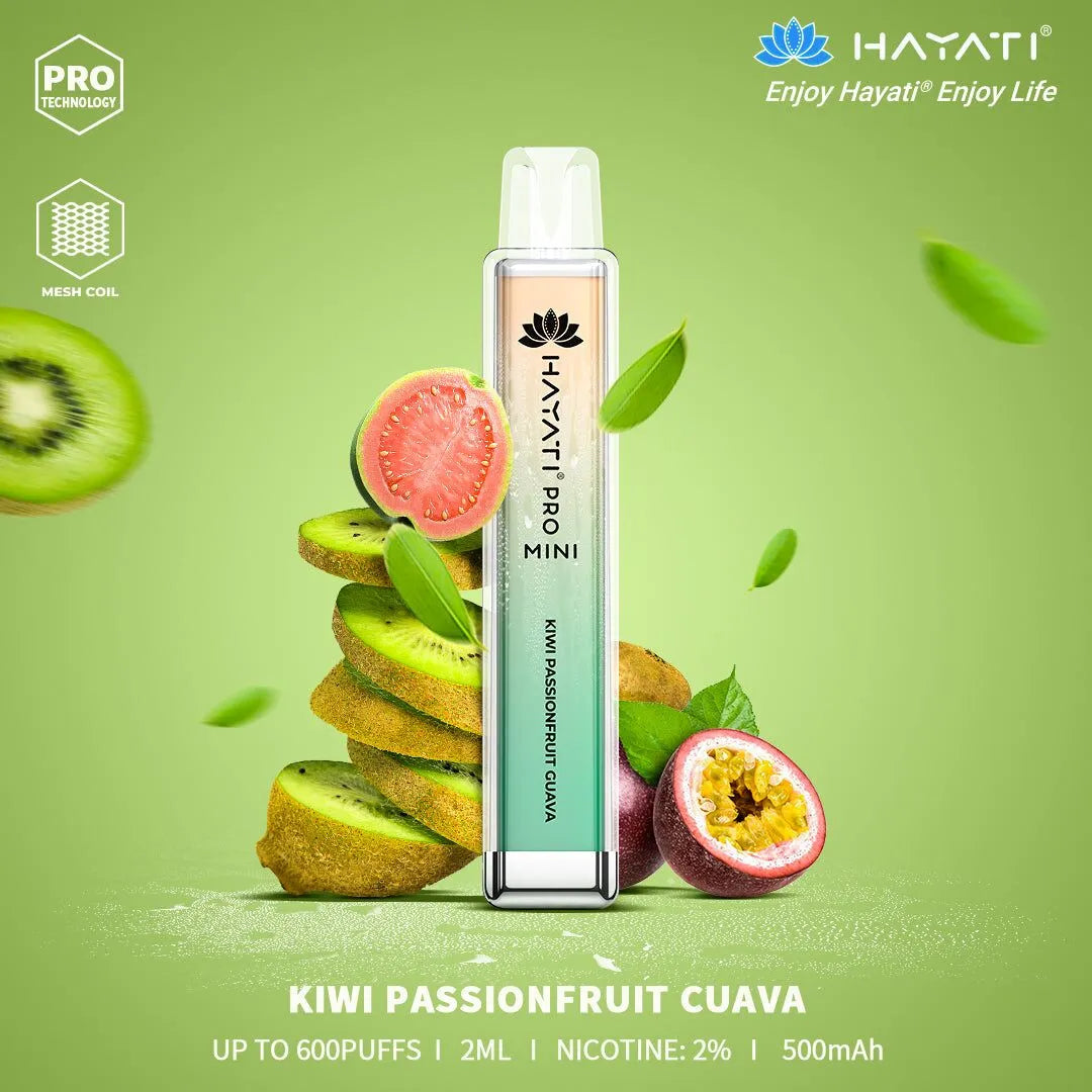 Hayati Pro Mini 600 Disposable Vape - 20mg