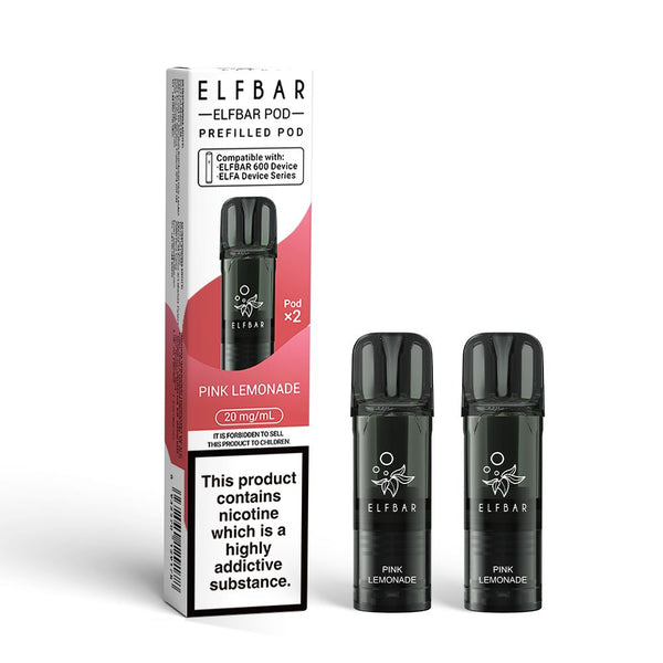 ELFBAR 600 Prefilled Replacement Pods - 2PK