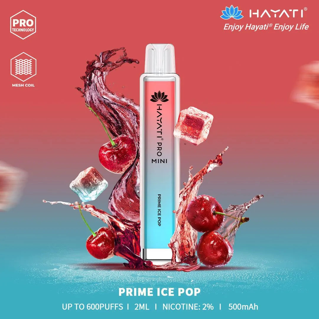 Hayati Pro Mini 600 Disposable Vape - 20mg