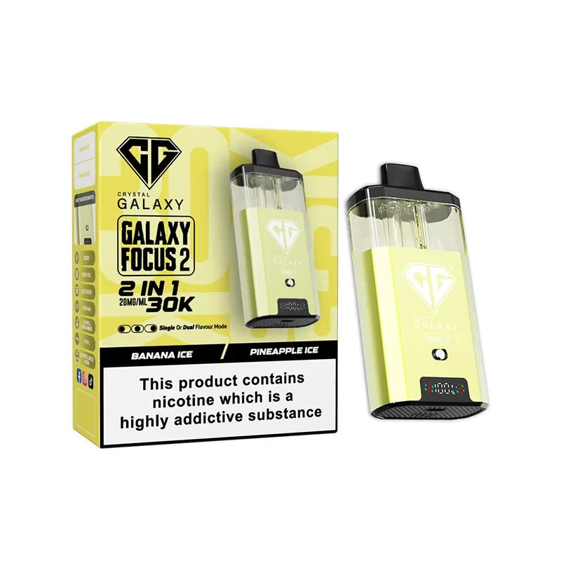 Crystal Galaxy Focus 30K Puffs Disposable Vape