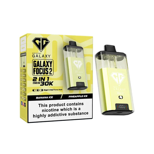 Crystal Galaxy Focus 30K Puffs Disposable Vape