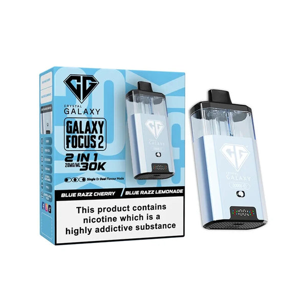 Crystal Galaxy Focus 30K Puffs Disposable Vape