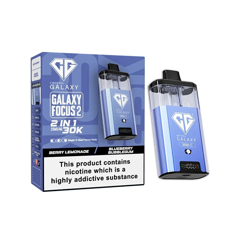 Crystal Galaxy Focus 30K Puffs Disposable Vape