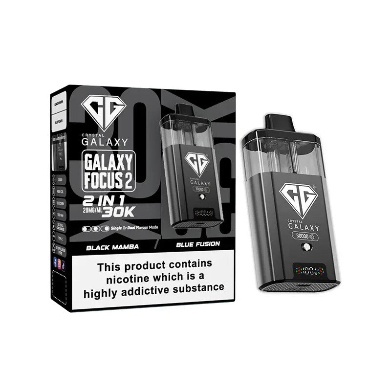 Crystal Galaxy Focus 30K Puffs Disposable Vape