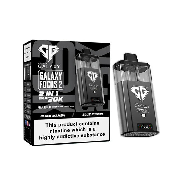 Crystal Galaxy Focus 30K Puffs Disposable Vape