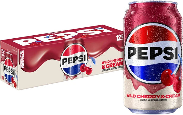 American Pepsi Wild Cherry & Cream 355ml