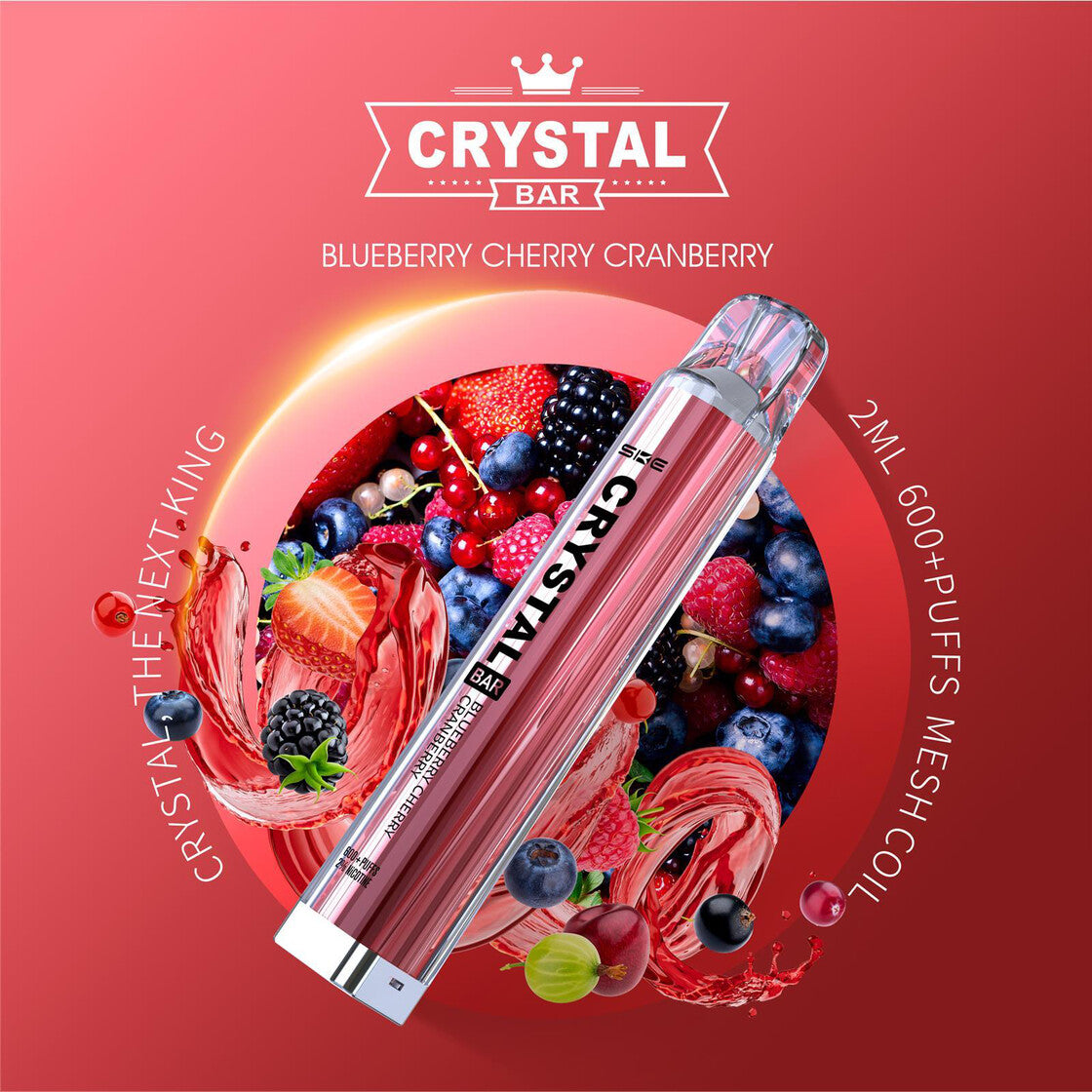 SKE Crystal 600 Disposable Vape - 20mg