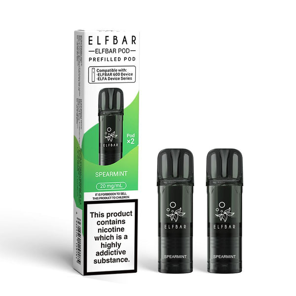 ELFBAR 600 Prefilled Replacement Pods - 2PK
