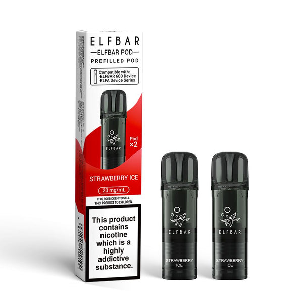 ELFBAR 600 Prefilled Replacement Pods - 2PK
